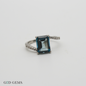 Anillo de Topacio london blue