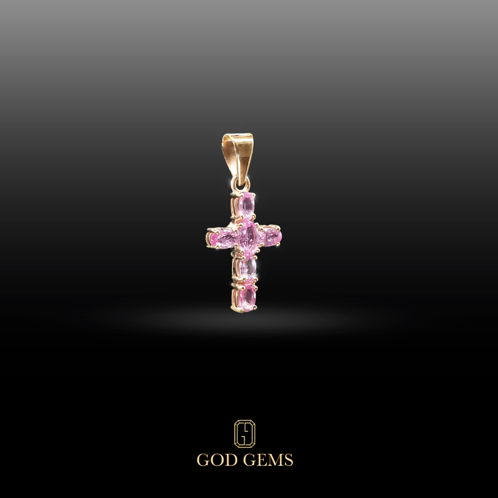 Dije Cruz en Oro 18K.