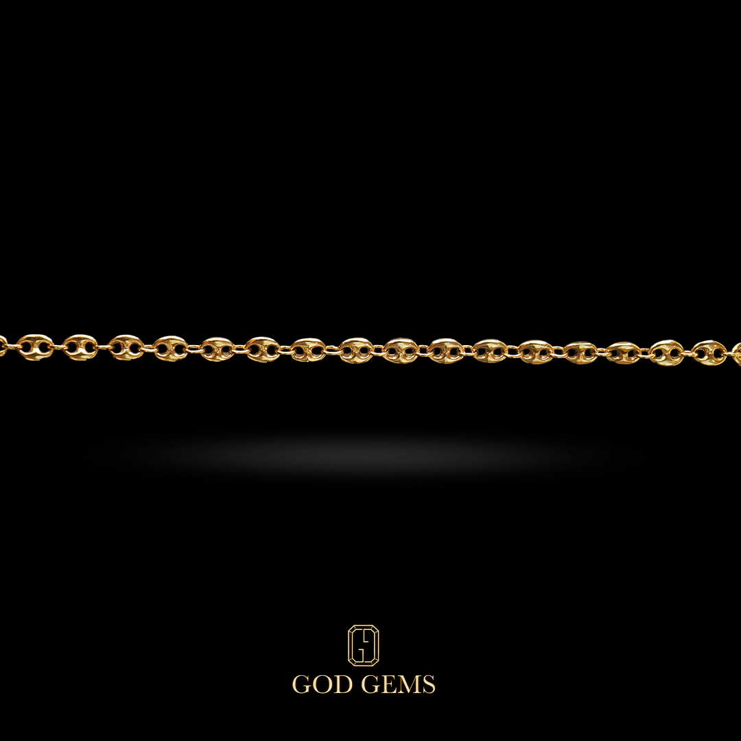 Pulso de Oro 14k Estilo Gucci.